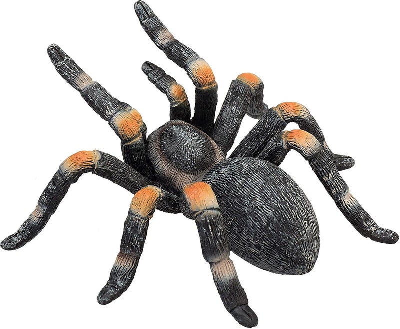 MOJO Red Kneed Tarantula Realistic International Wildlife Hand Painted Toy Figurine - Image 1